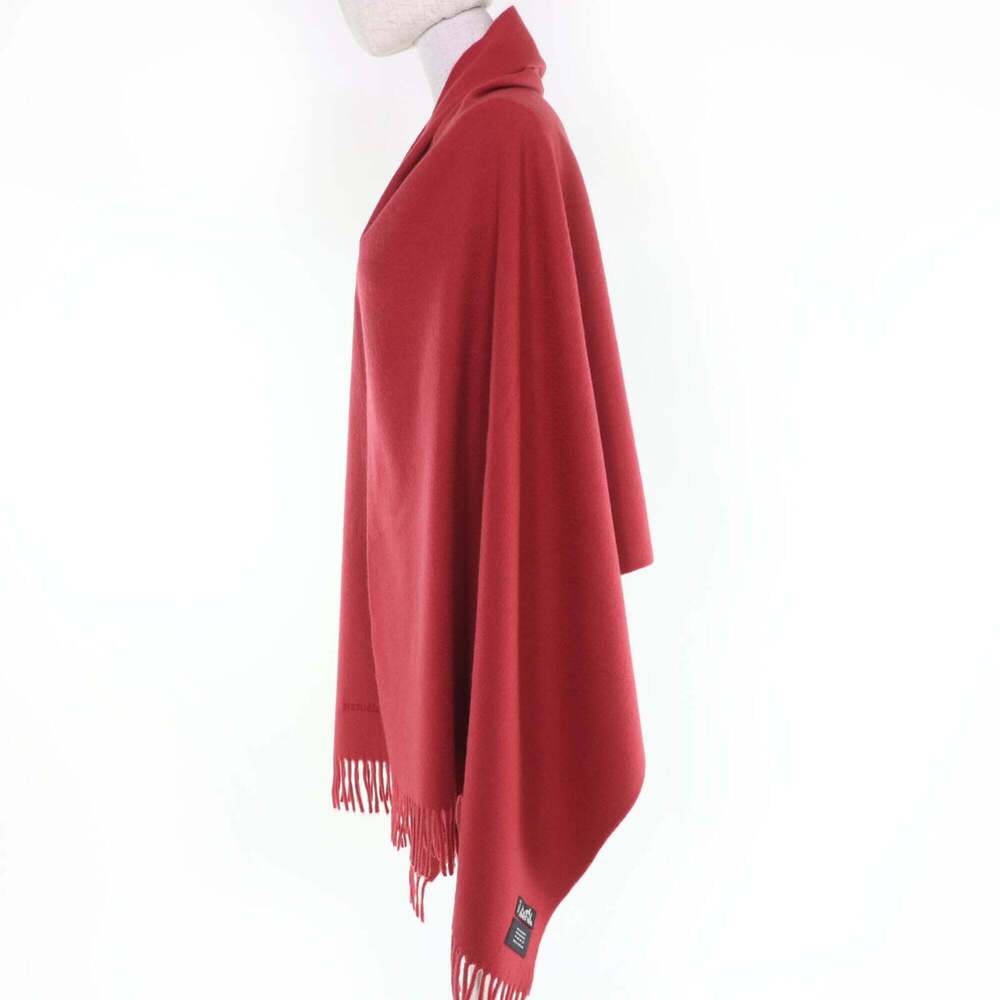 HERMES Authentic Red Scarf - Picture 4 of 8